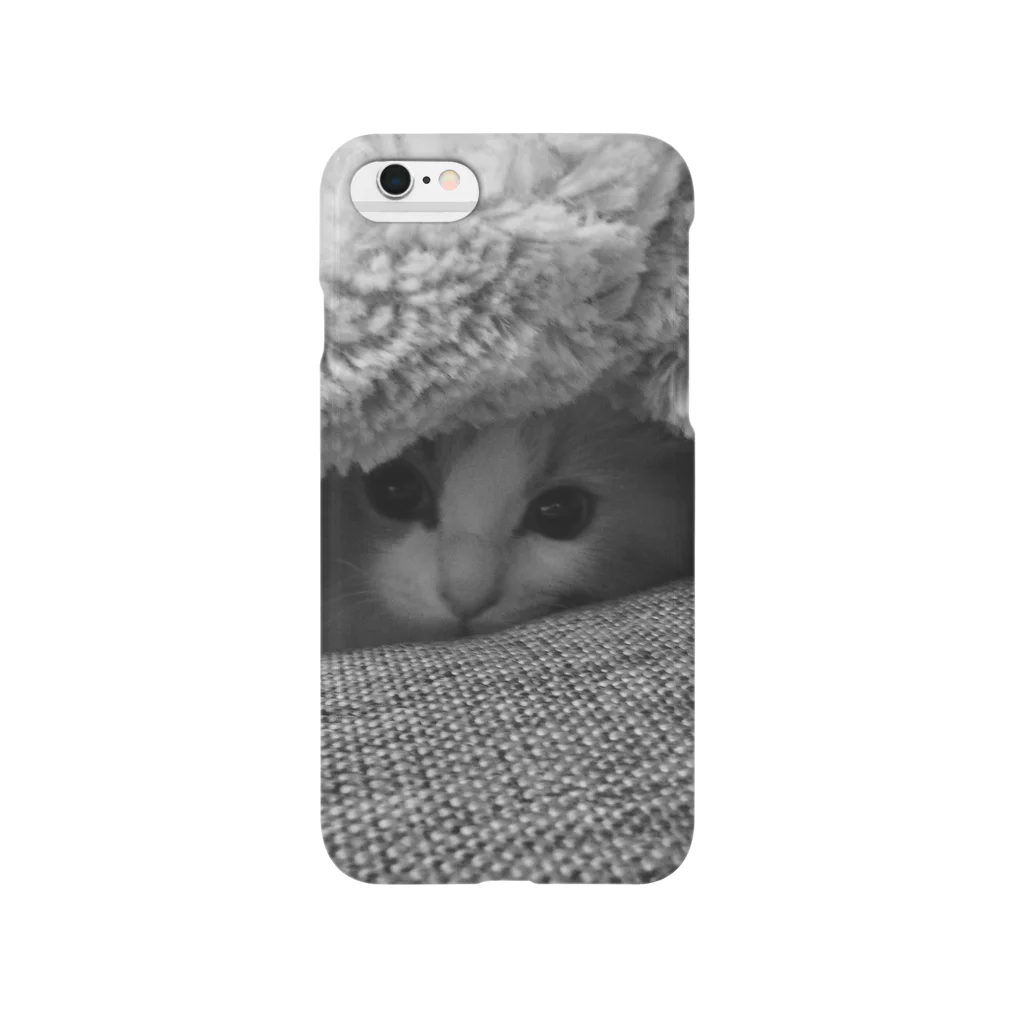 makinboのダークカラーねこ。ちびつみれ Smartphone Case