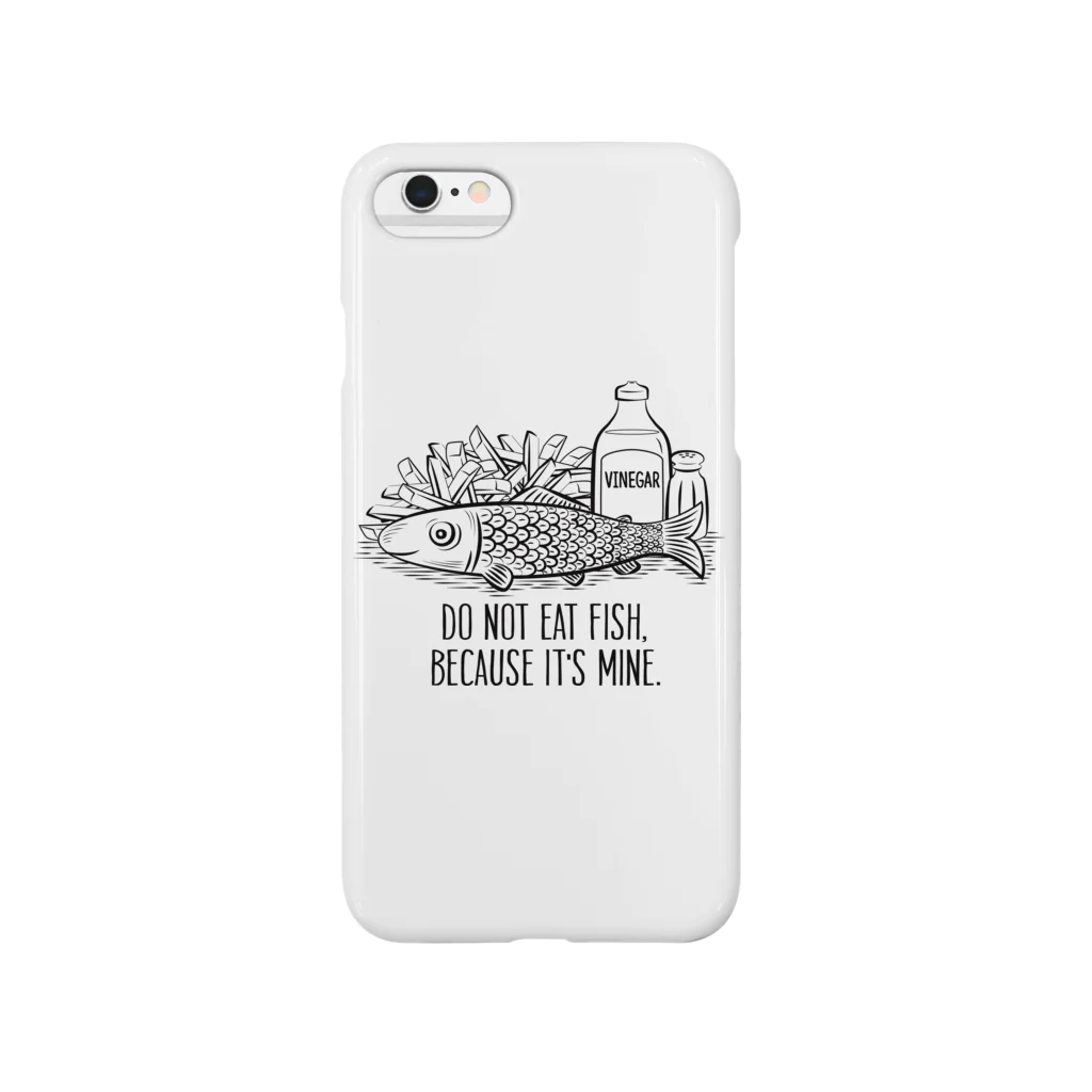 tomohekoのdo not eat fish Smartphone Case