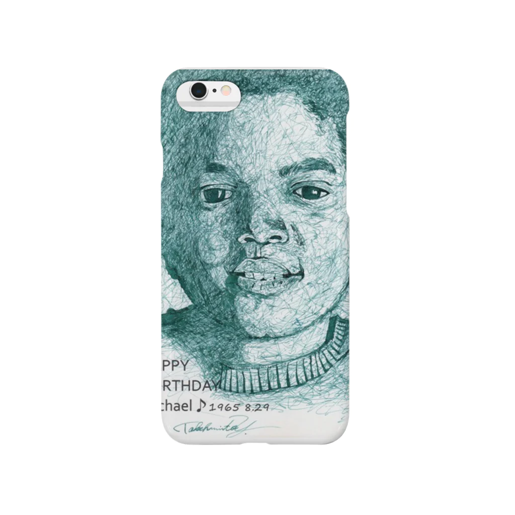 TY-ARTの黒人の男の子 Smartphone Case