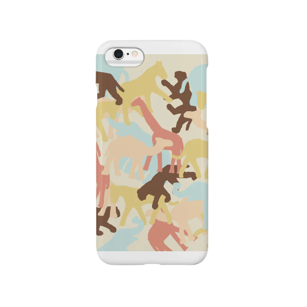 shechewsのアニマル迷彩 Smartphone Case