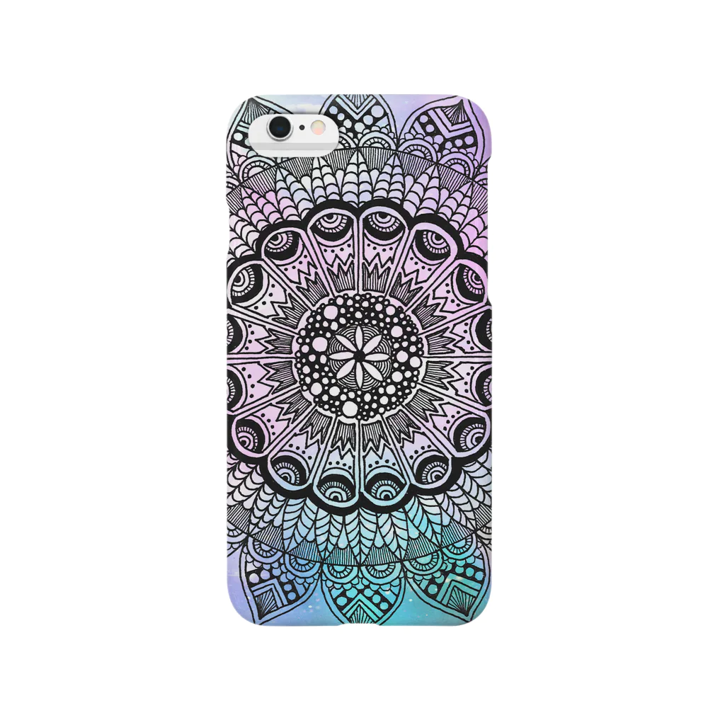 GEBC craftのmandala color スマホケース