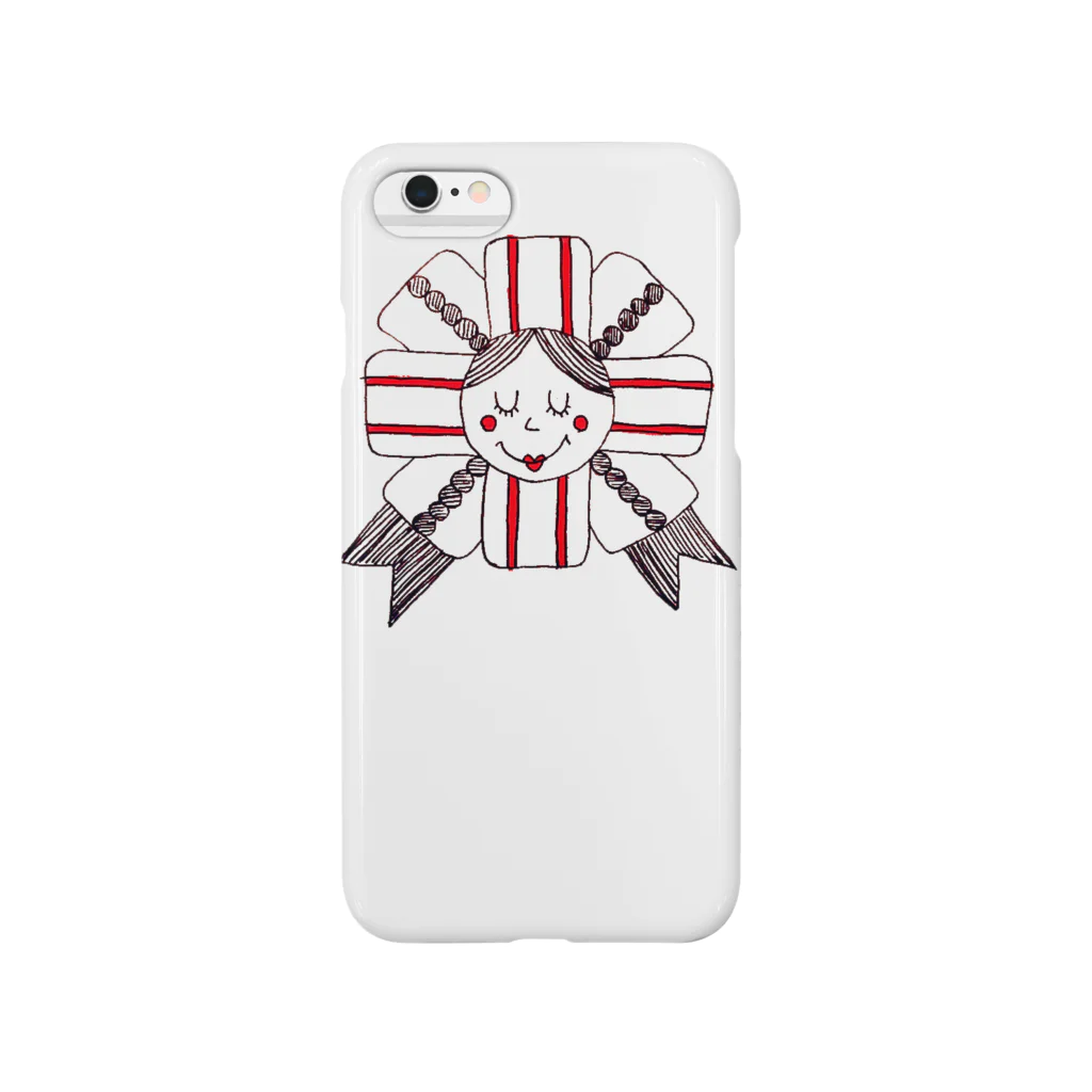 flatfaceのRosette Girl Smartphone Case