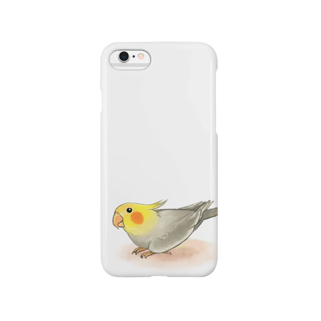 まめるりはことりのオカメインコ　レキ【まめるりはことり】 Smartphone Case