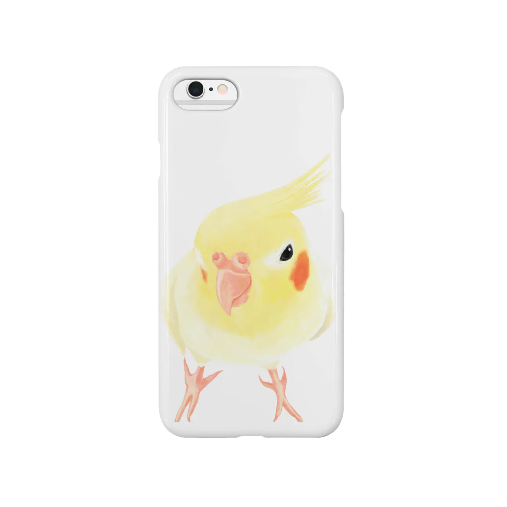 まめるりはことりのオカメインコ　おすましルチノー【まめるりはことり】 Smartphone Case