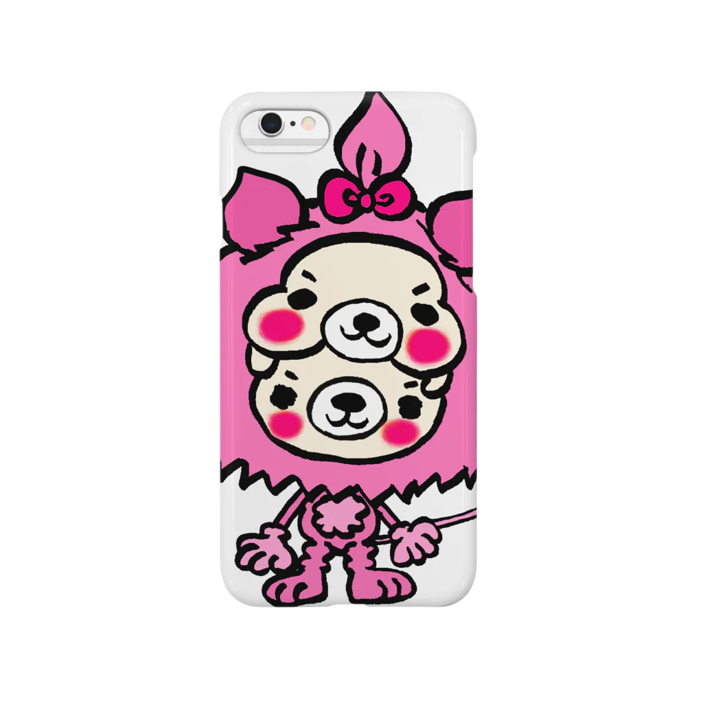 ハルコのおみせのはりねずみライオン♡ピンク Smartphone Case