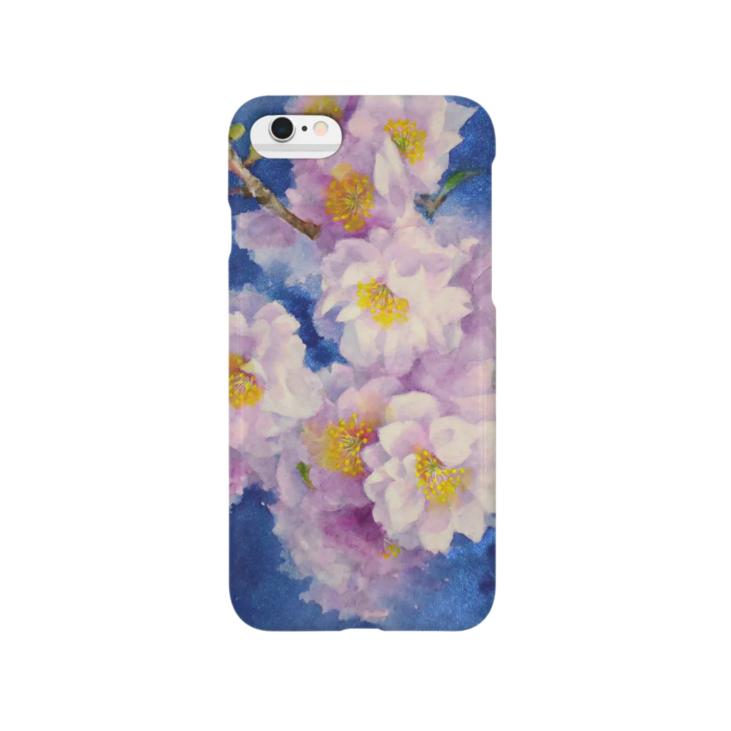 March-Hare-Galleryの夜桜 Smartphone Case