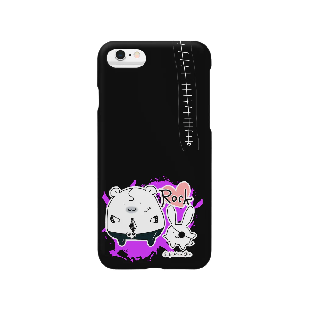 BabyShu shopのSagihamu ROCKスマホケース(iphone用) Smartphone Case