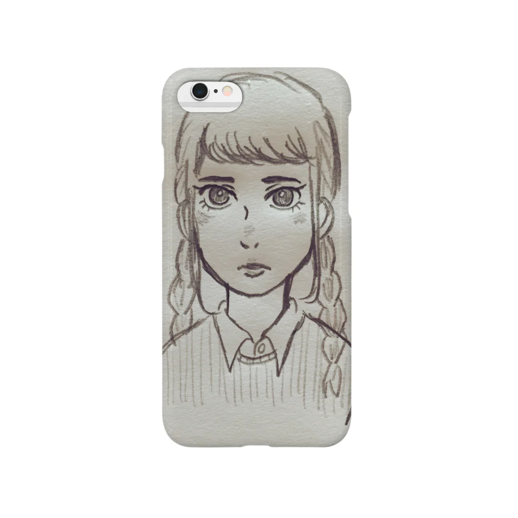 nasunのおさげ女子 Smartphone Case