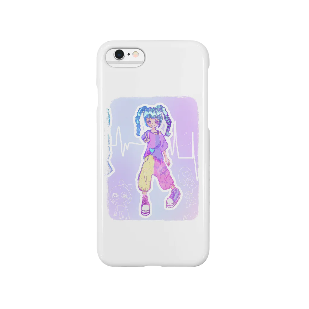 ぽよにゃんのパリピポピポ Smartphone Case