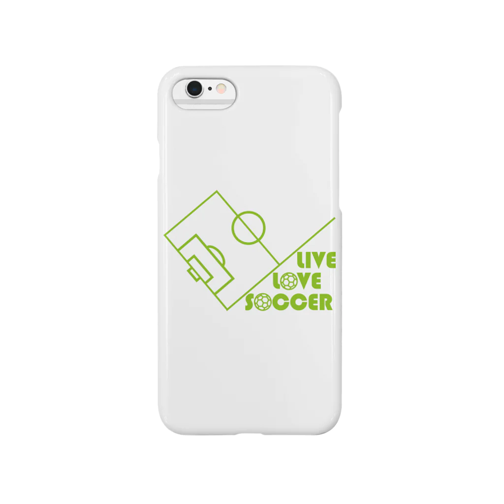 AURA_HYSTERICAのLL_SOCCER Smartphone Case