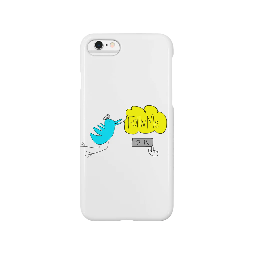 ratcyoのFollowMeHuminngBird Smartphone Case