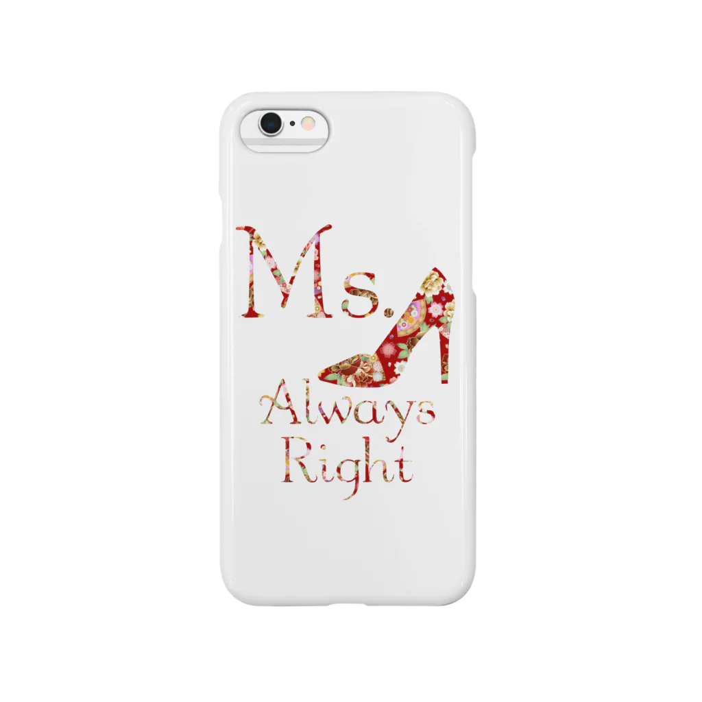 Mr.Rightの和柄 Ms.Always Right スマホケース