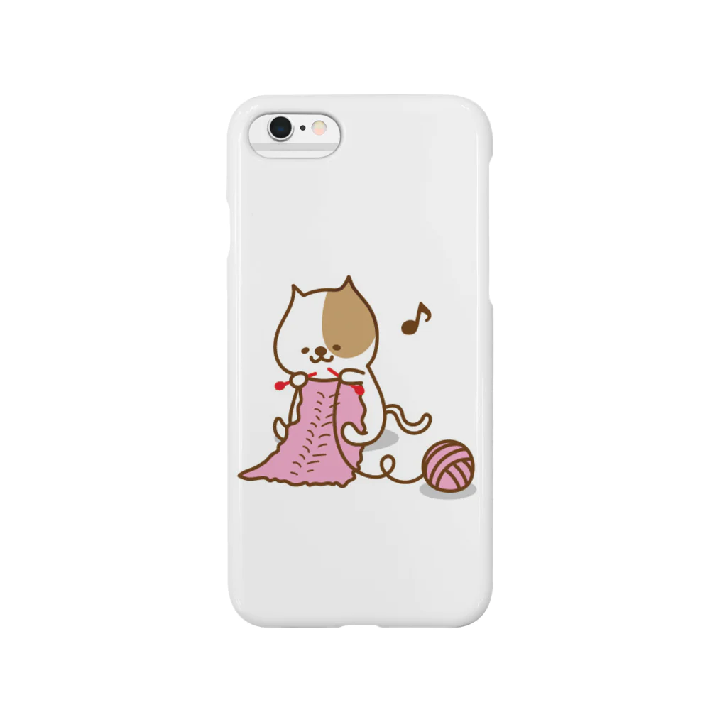 k＆mのNYAN　編みあみ Smartphone Case