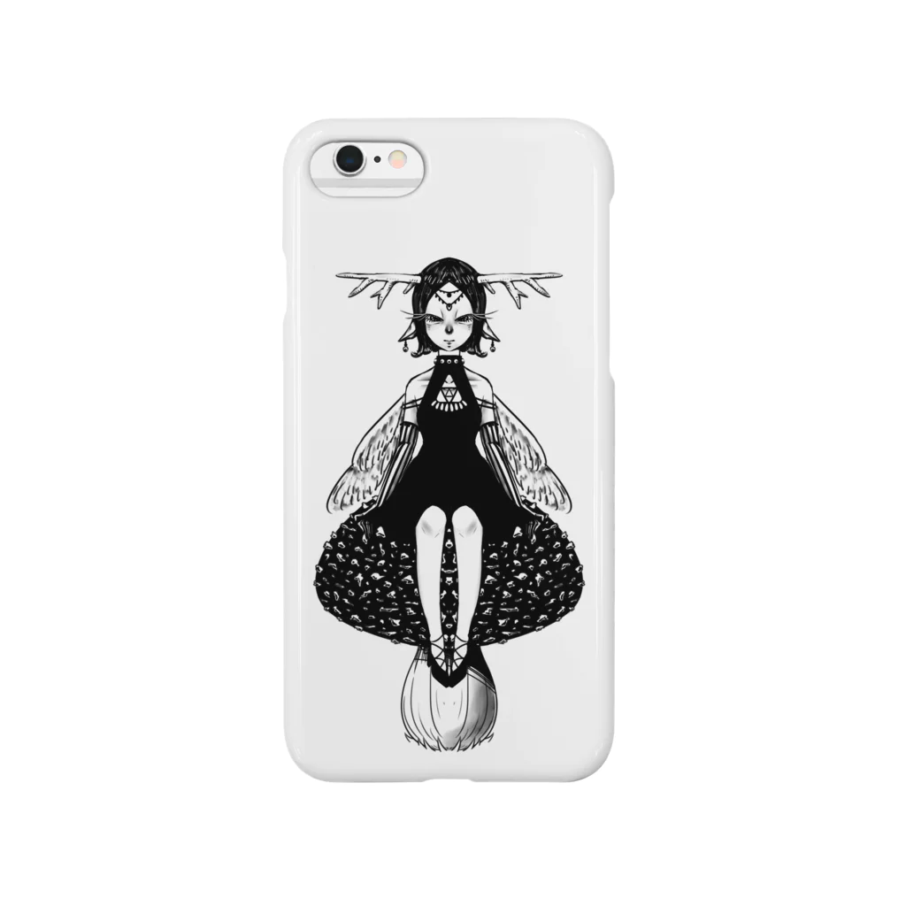 鈴木ングショップのキノコと少女 Smartphone Case