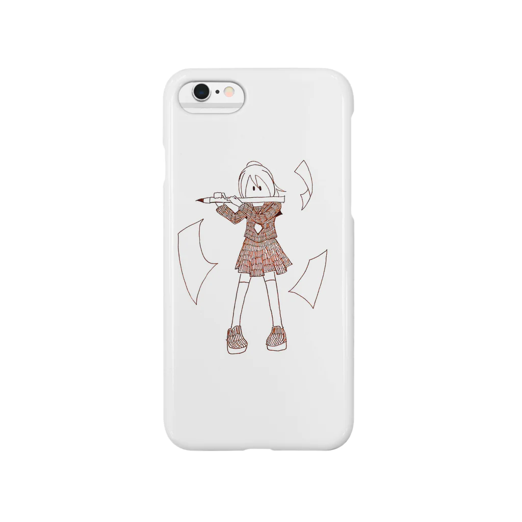 エリザベスの鉛筆吹きの少女 Smartphone Case