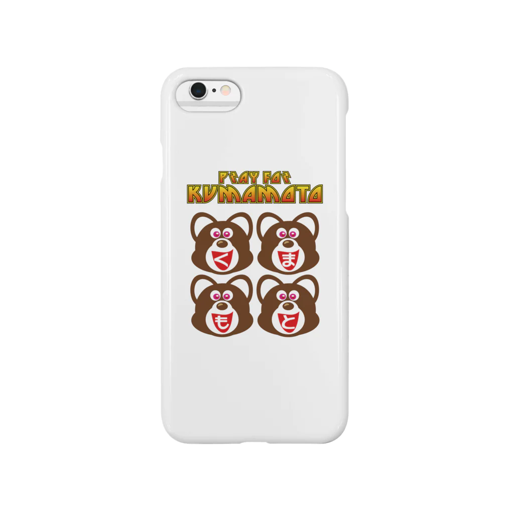 HSMT design@NO SK8iNGのPRAY FOR KUMAMOTO BAND Smartphone Case