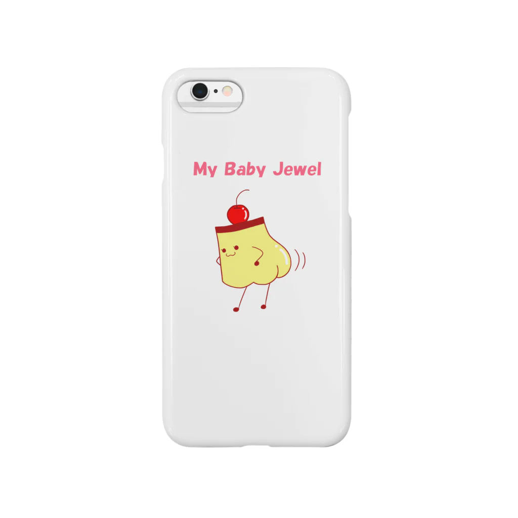 MyBabyJewelのだんしんぐ☆ぷりんちゃん スマホケース