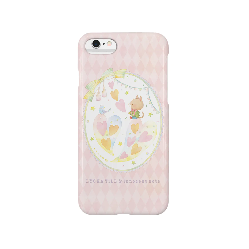 LYCKA TiLLのはあと＊しゃぼん  LYCKA TiLL × innocent note Smartphone Case