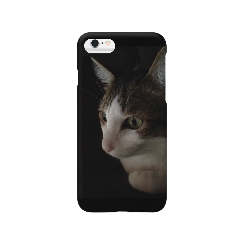 leaf_f2のはちわれねこ Smartphone Case