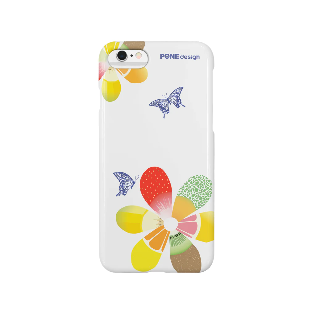 PONEdesignのHanaフルーツ Smartphone Case