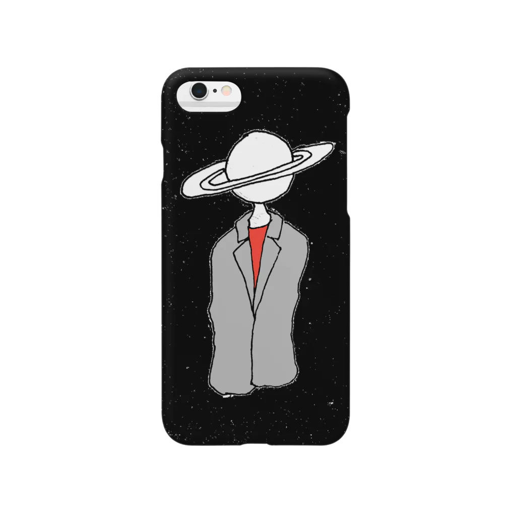 白ネさんの宇宙の人 Smartphone Case