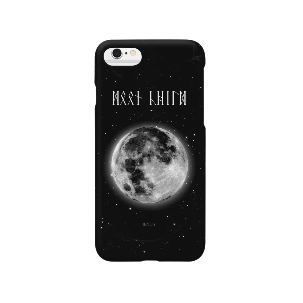 IENITY　/　MOON SIDEのFULL MOON #RUNE Smartphone Case