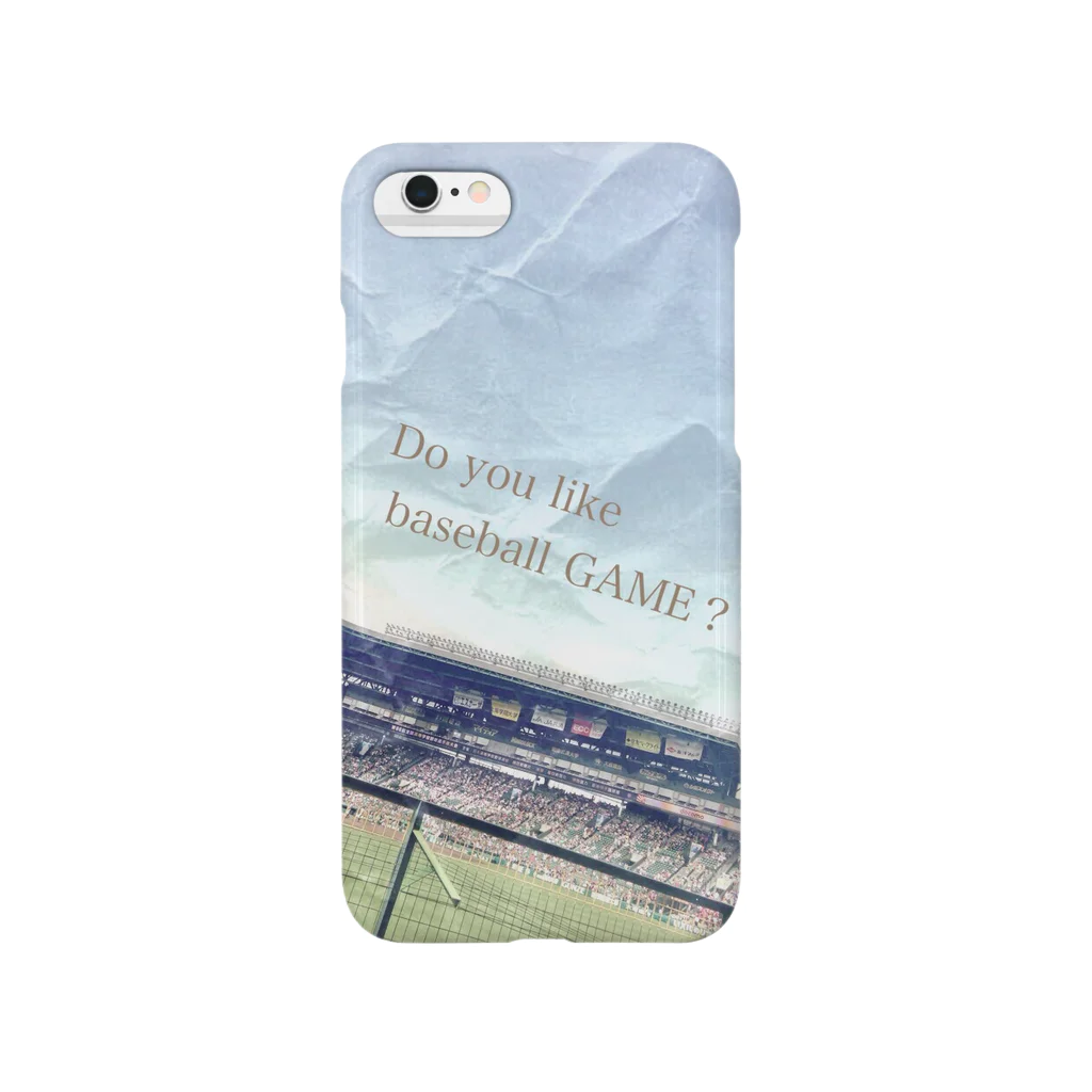 12-3のDo you like baseball GAME Smartphone Case