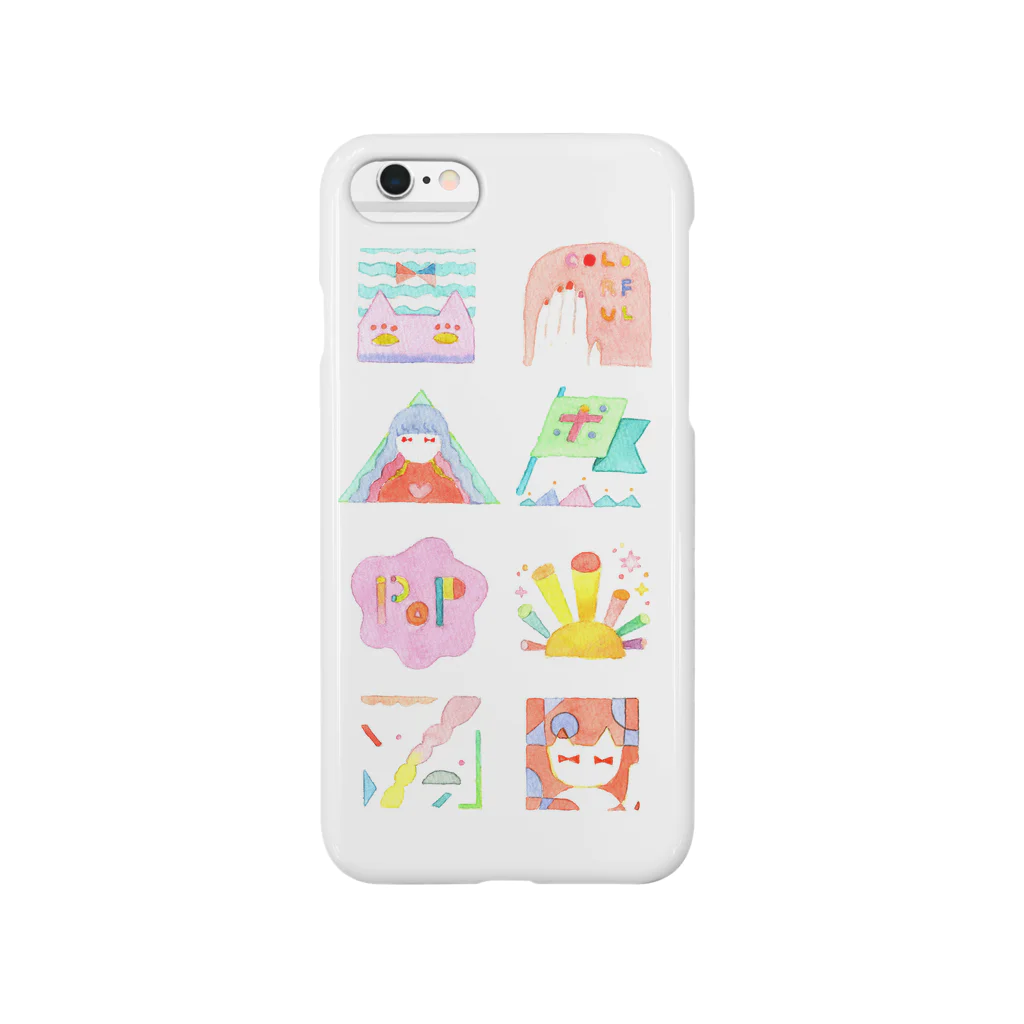 ツルモトマイのPOPなケース Smartphone Case