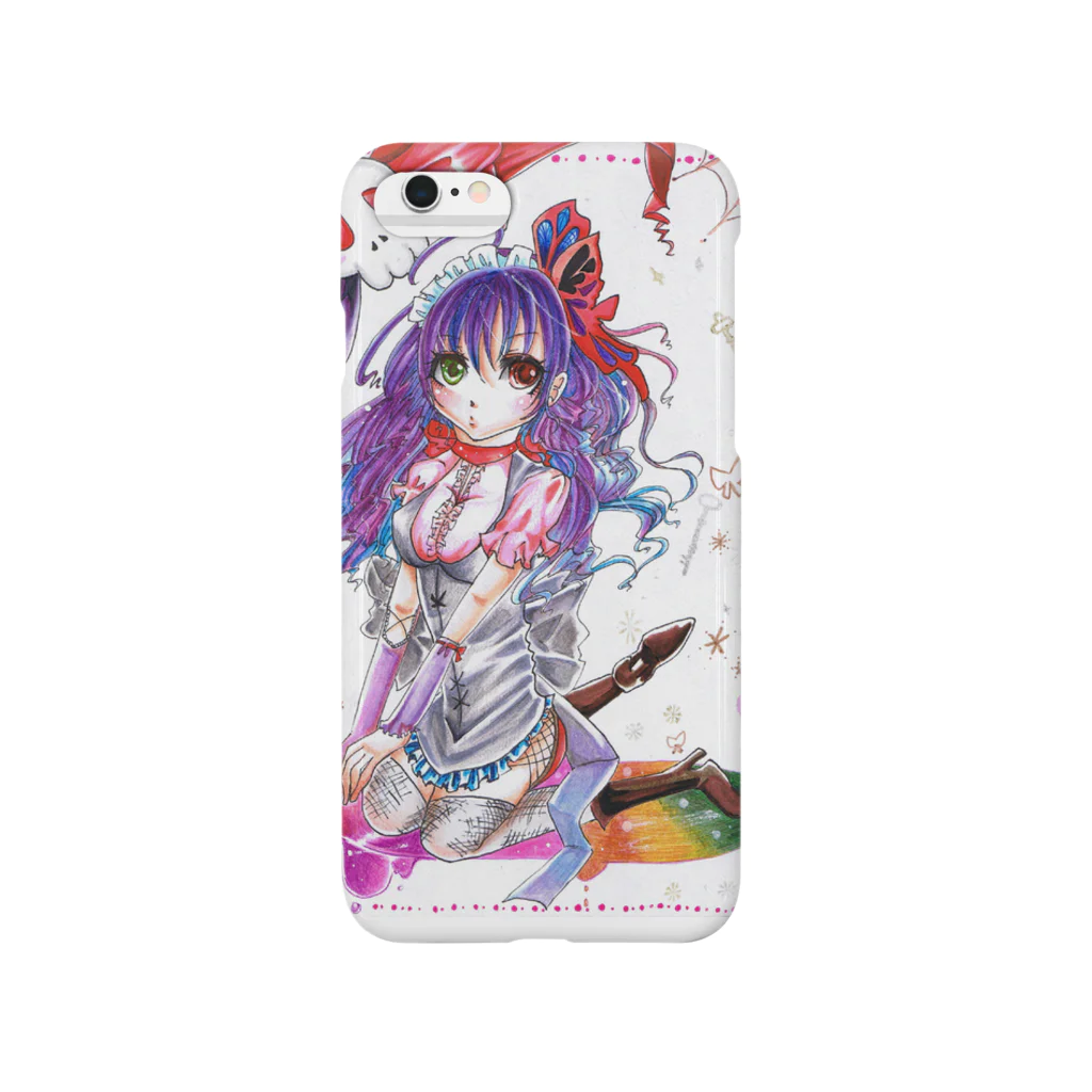 ぺちゃの ○。銀狐堂。○ のゴシック娘 Smartphone Case