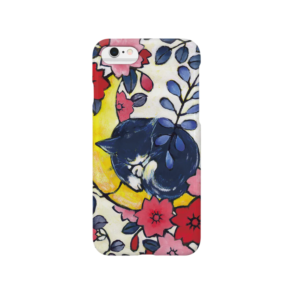 むらかみしのの青猫花猫〜桜藤〜 Smartphone Case