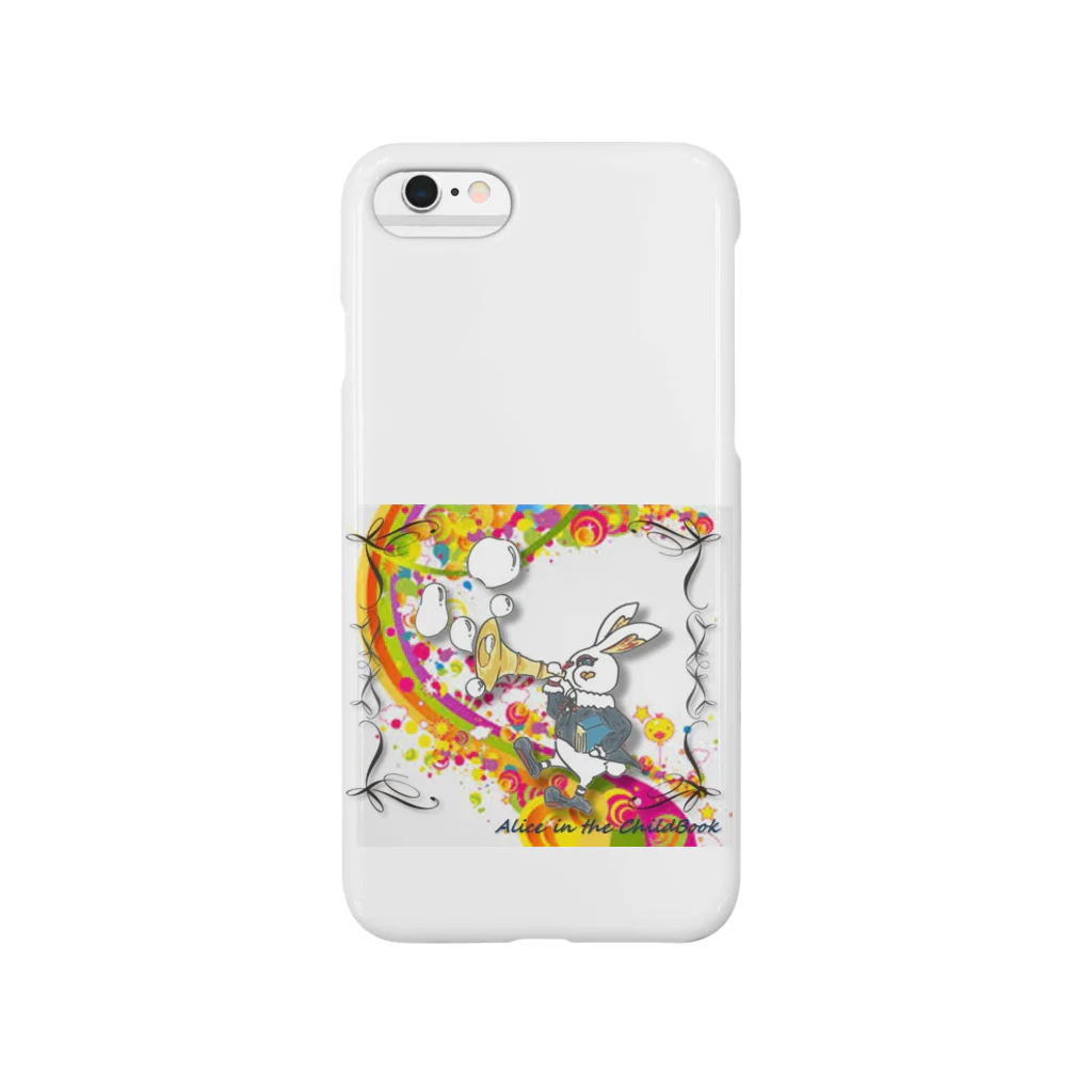 Pencil_VanillaのRabbit on the rainbow Smartphone Case