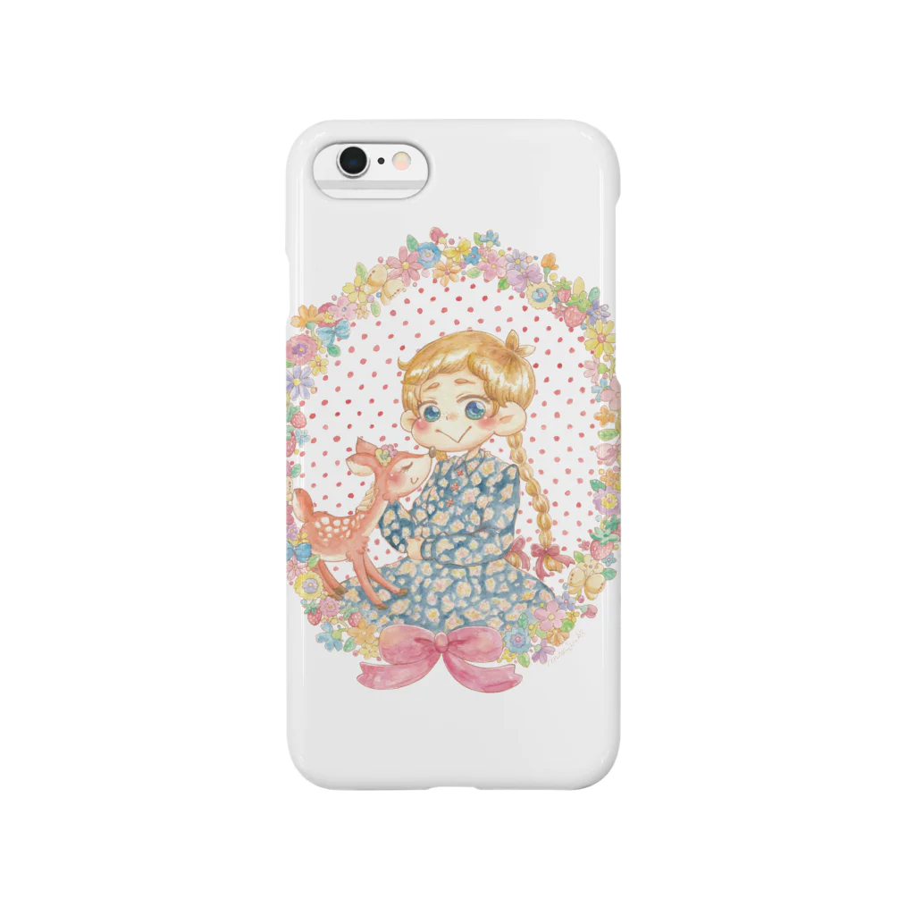 まあやのfleur fille with bambi Smartphone Case