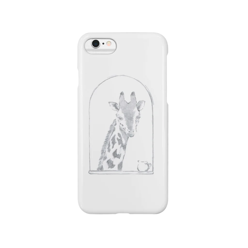 Zoo watsuのまどからきりんさん。 Smartphone Case