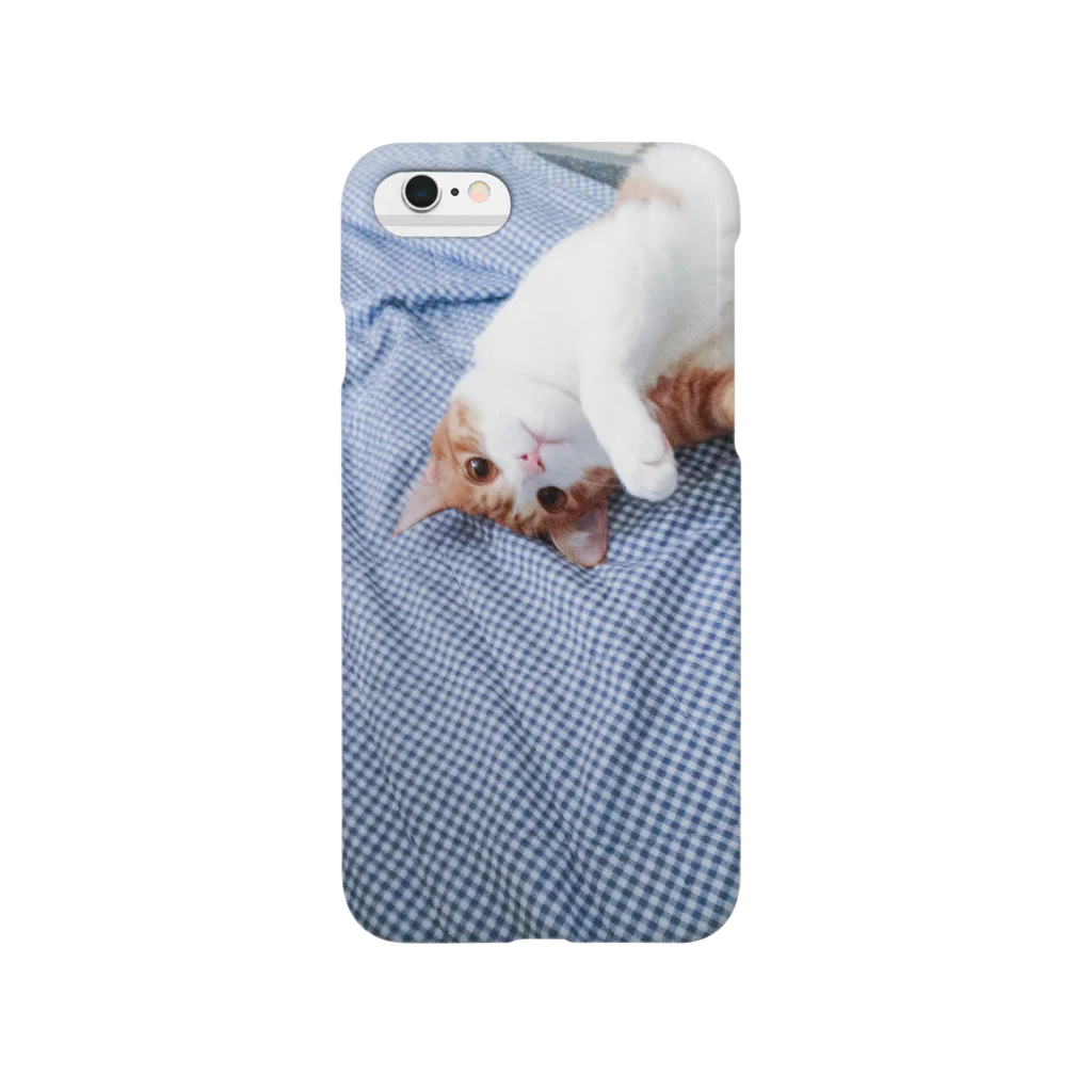 ๑ tomo jooooonai ๑のひょっこり満足猫 Smartphone Case