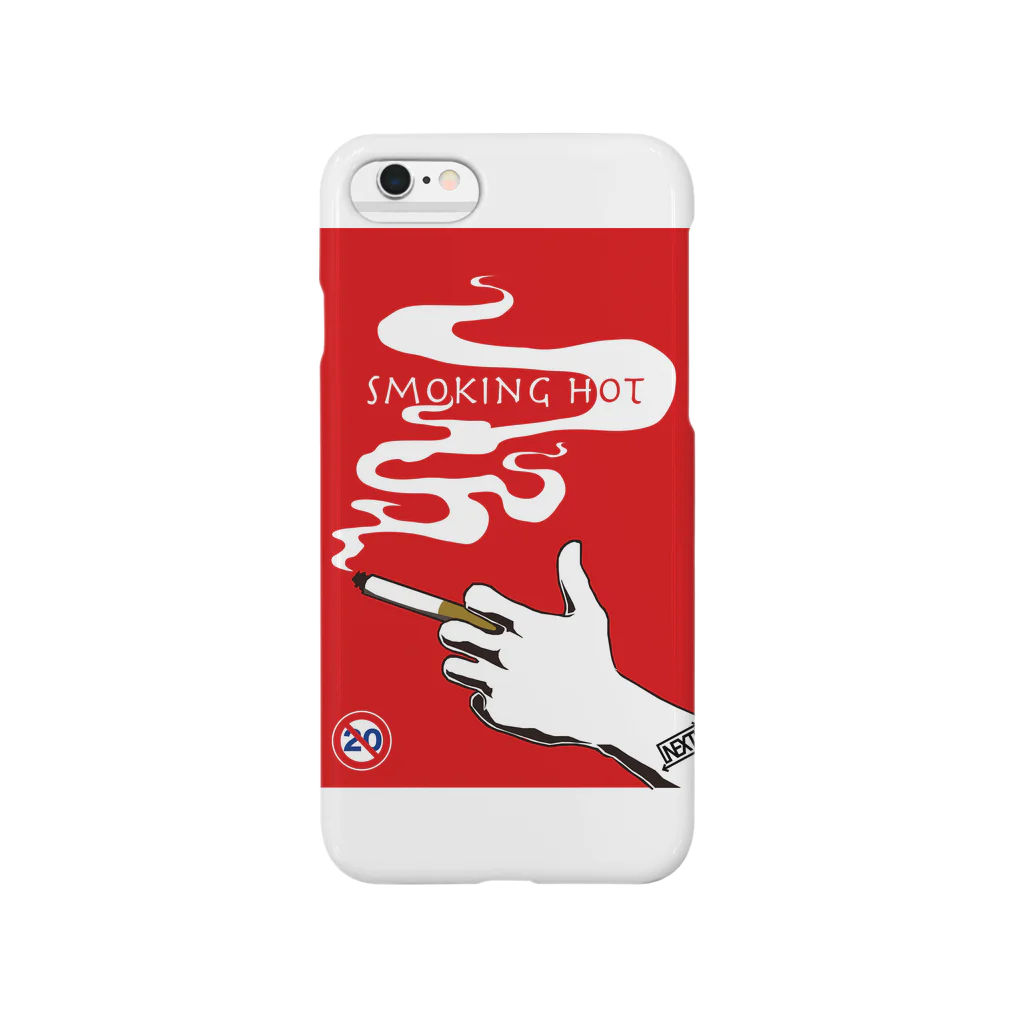 NEXT_Design14のSMOKING HOT. スマホケース