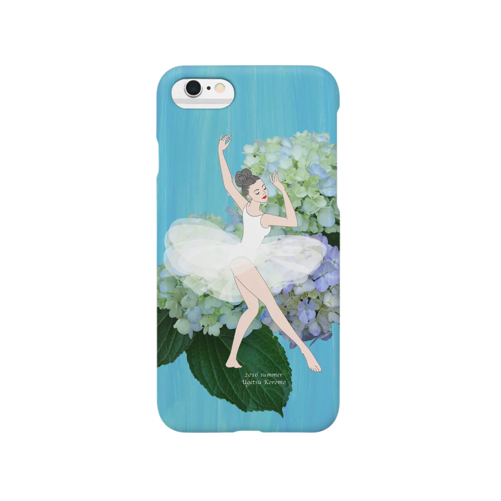 雨月 衣の2016夏・バレリーナ黒髪 Smartphone Case