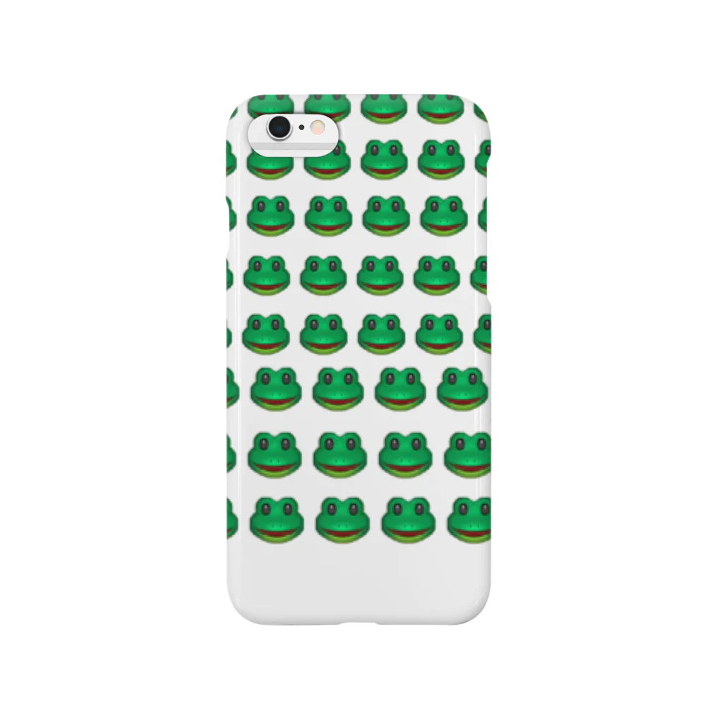 MIYATAのiPhone 絵文字カエルグッズ Smartphone Case