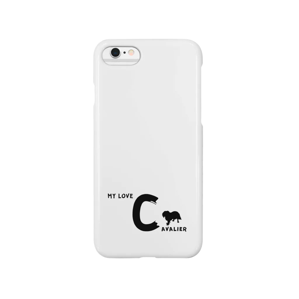 onehappinessのMY LOVE CAVALIER（キャバリア） Smartphone Case