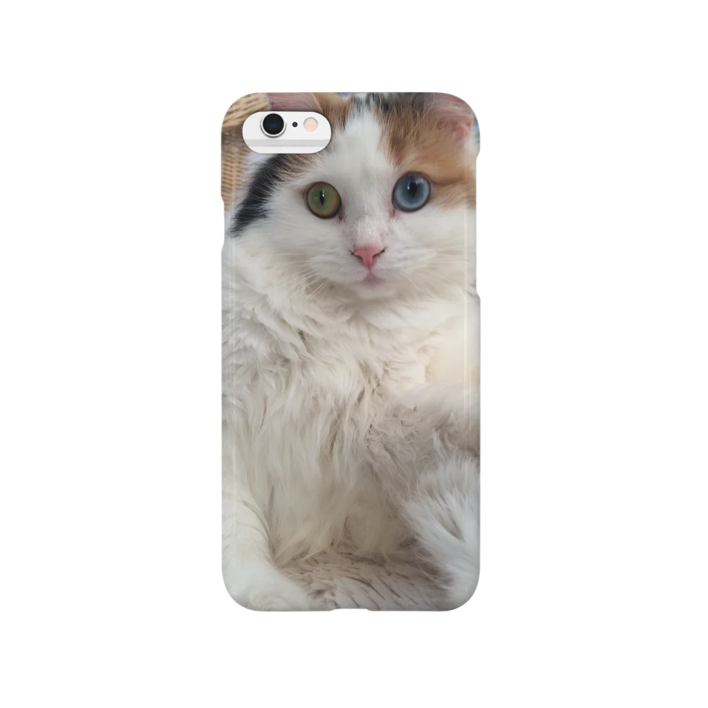 配達員だった(現:計画)のもふもふ猫 Smartphone Case