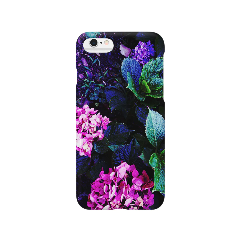 【   青い恋。】の紫陽花。 Smartphone Case