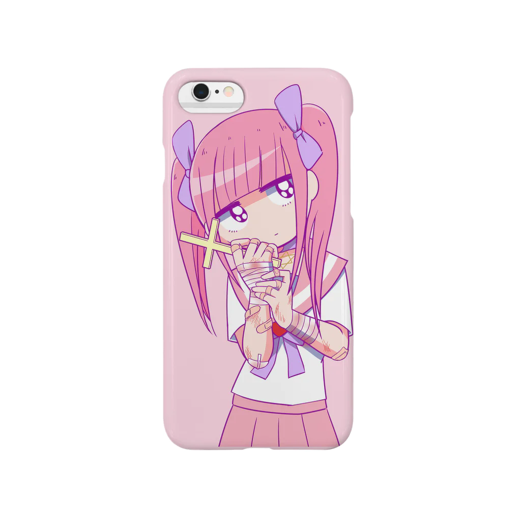 💗江崎びす子officialスズリ💗のメンヘラチャン Smartphone Case