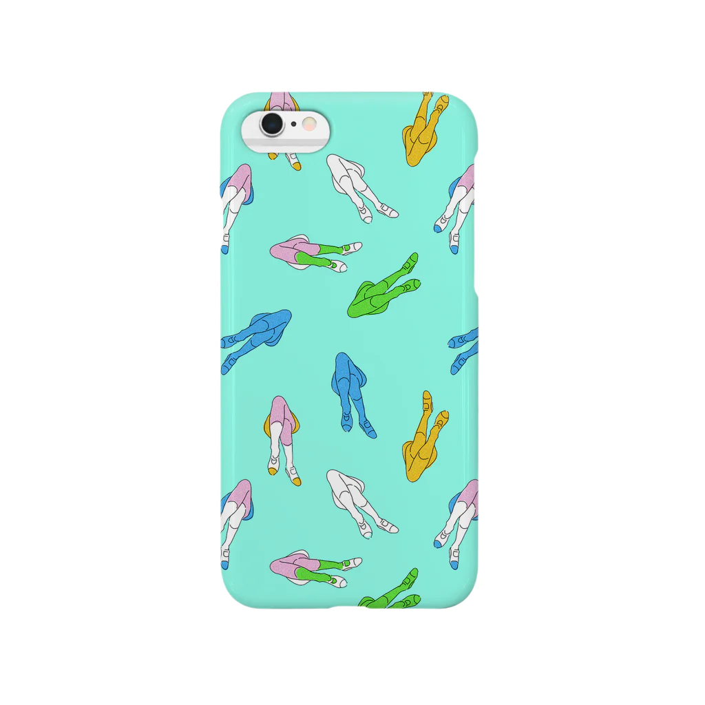 mollのashicase【blue】 Smartphone Case