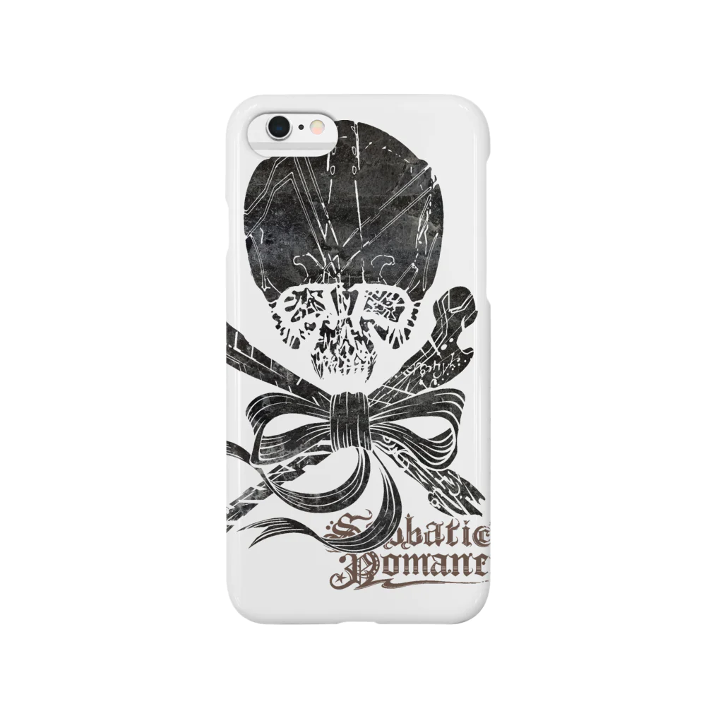 Sabbatic RomanceのSkull(Black) Smartphone Case