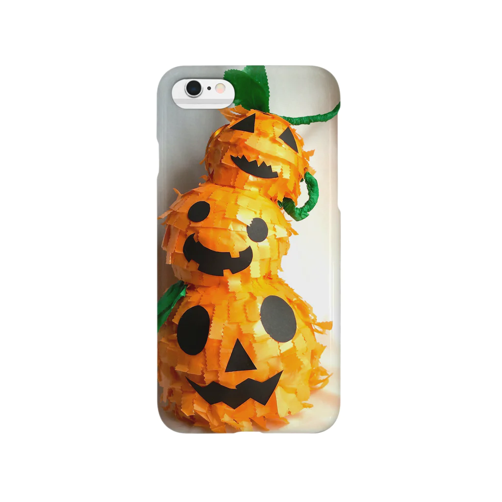 風船ギフト・バルーンアートのP-PROJECTのハロウィンカボチャピニャータ Smartphone Case