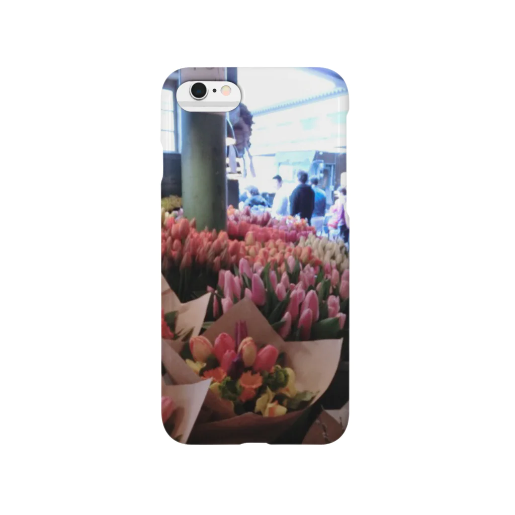 ニューヨークのシアトル市場 花 Smartphone Case