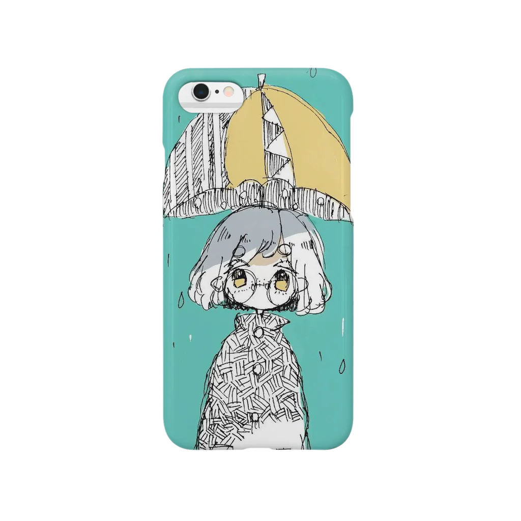 ｲﾅﾂｷﾅﾂｷの雨っ子スマホカバー Smartphone Case