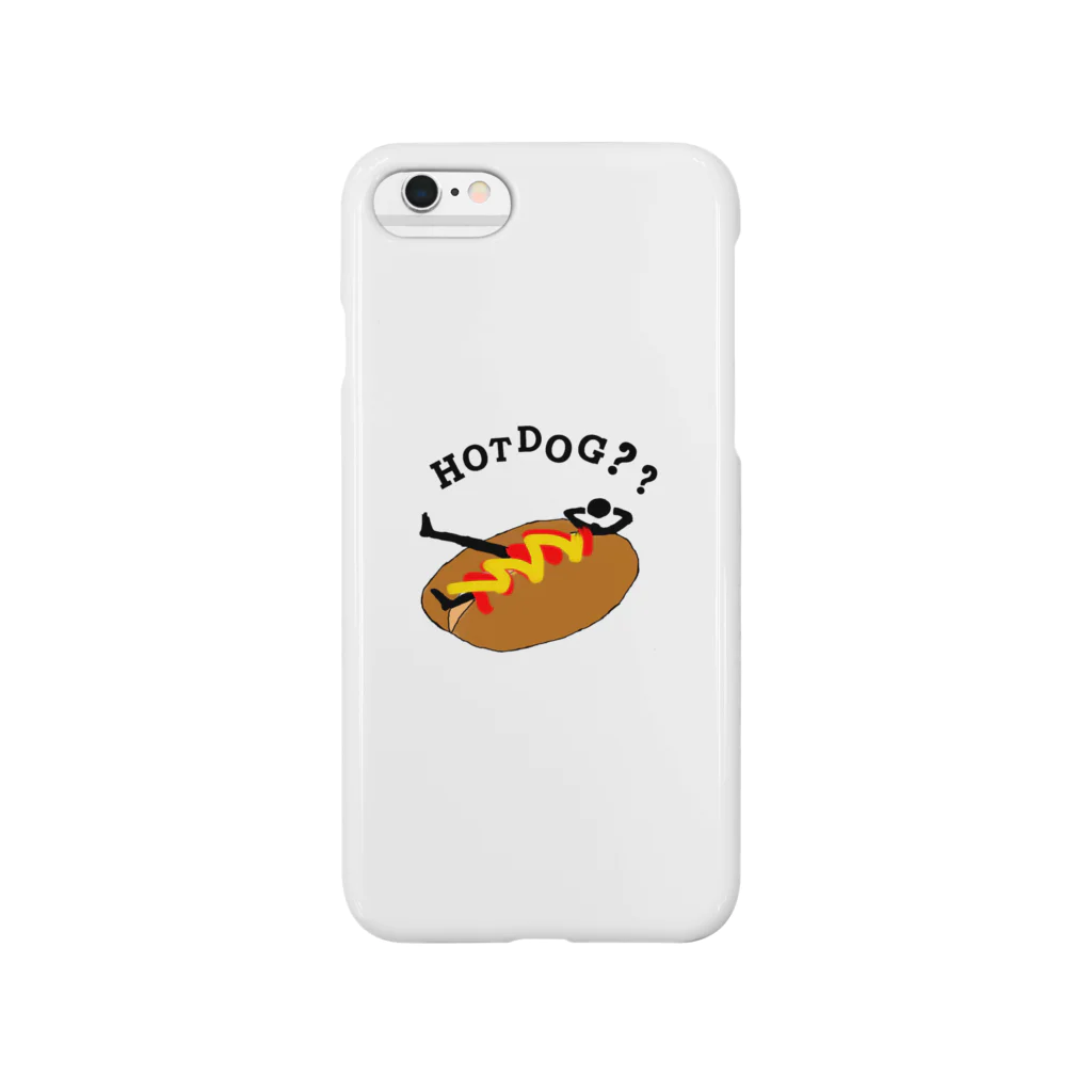 painappurunのHOTDOG??(汚いversion) スマホケース