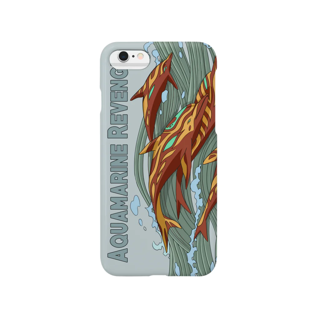 sakemotoのAquamarine Revenge Design Smartphone Case