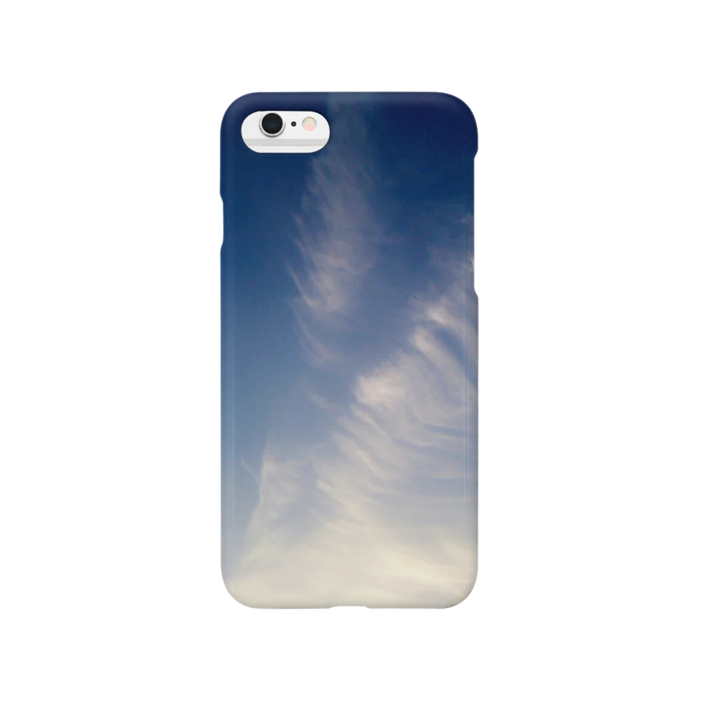 【樺霖♡】の晴空に渡る雲 Smartphone Case