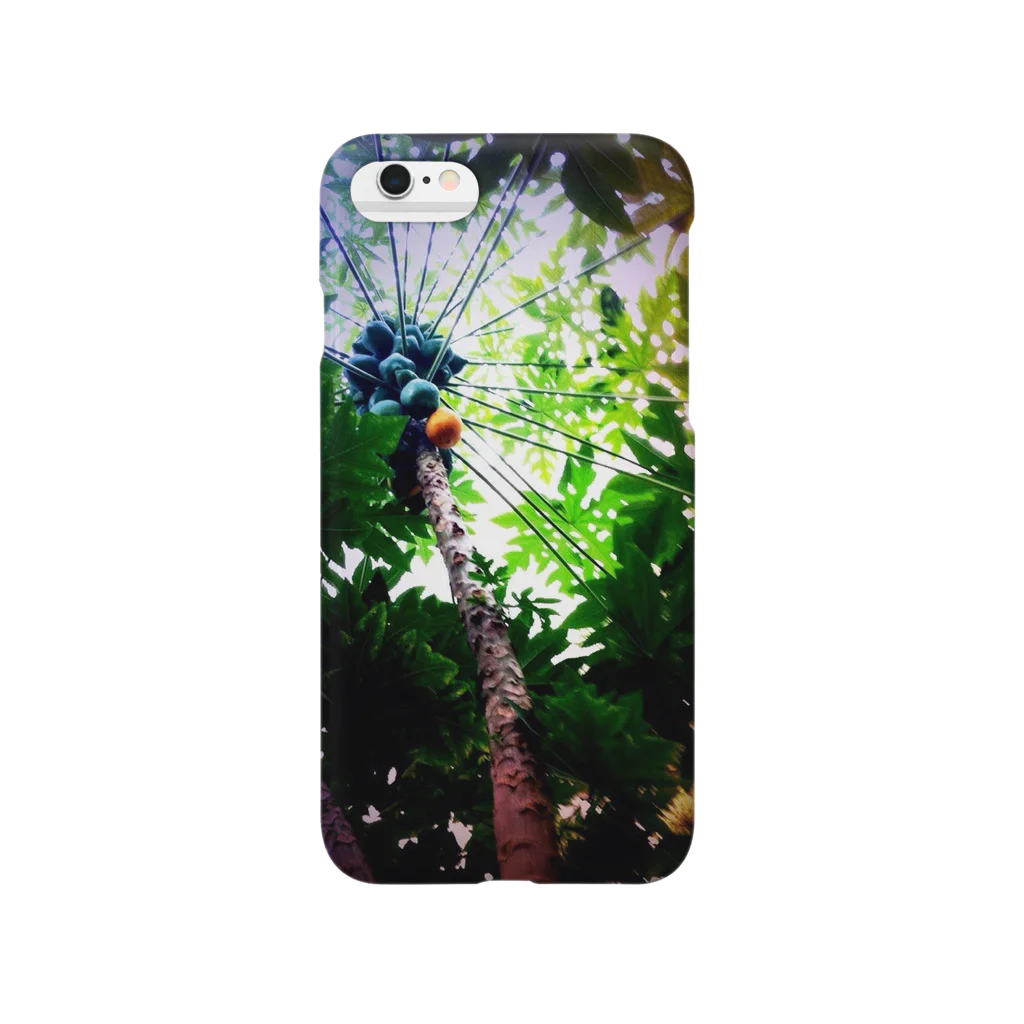 りこりの森のヤシの木 Smartphone Case